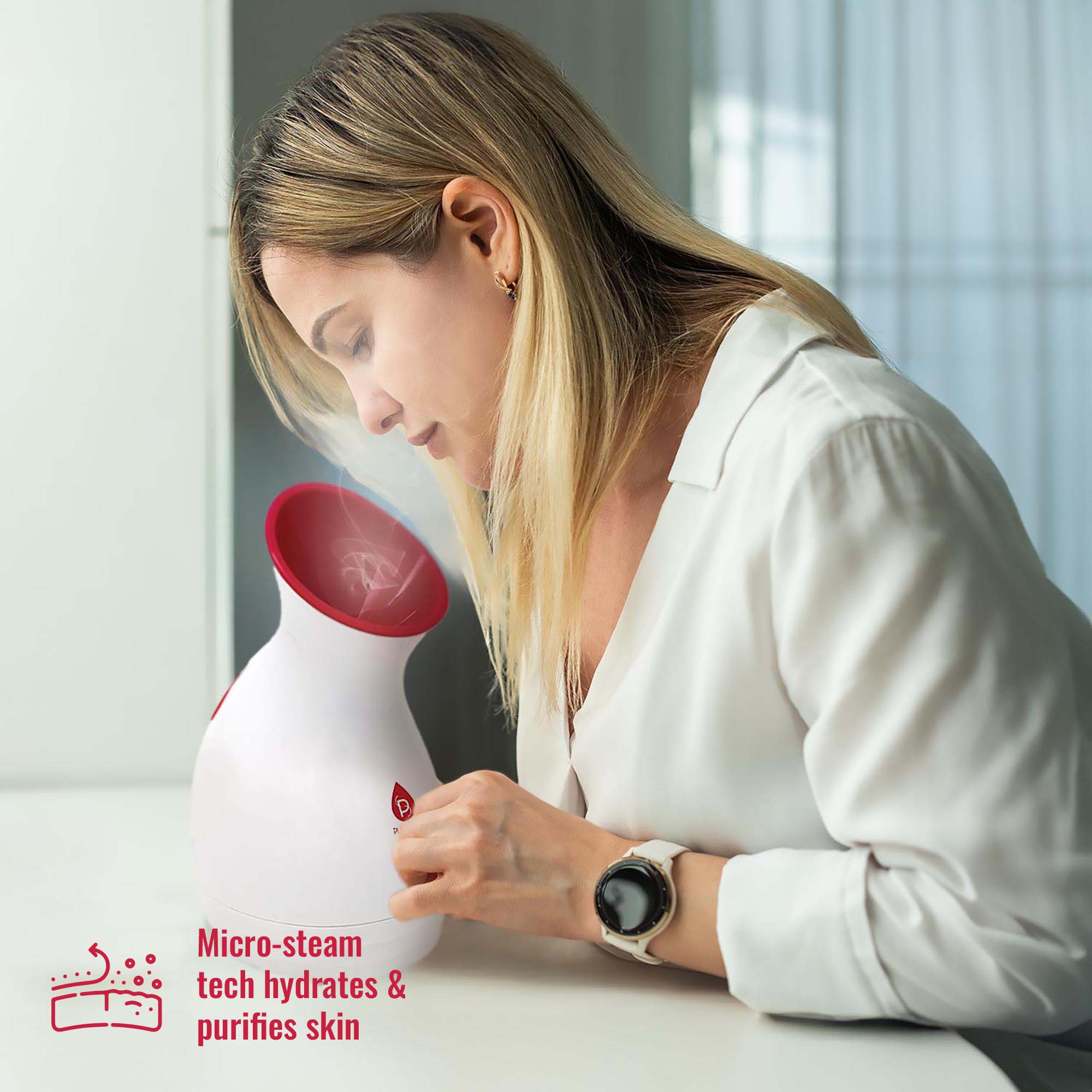 2-in-1 Spa Face Steamer